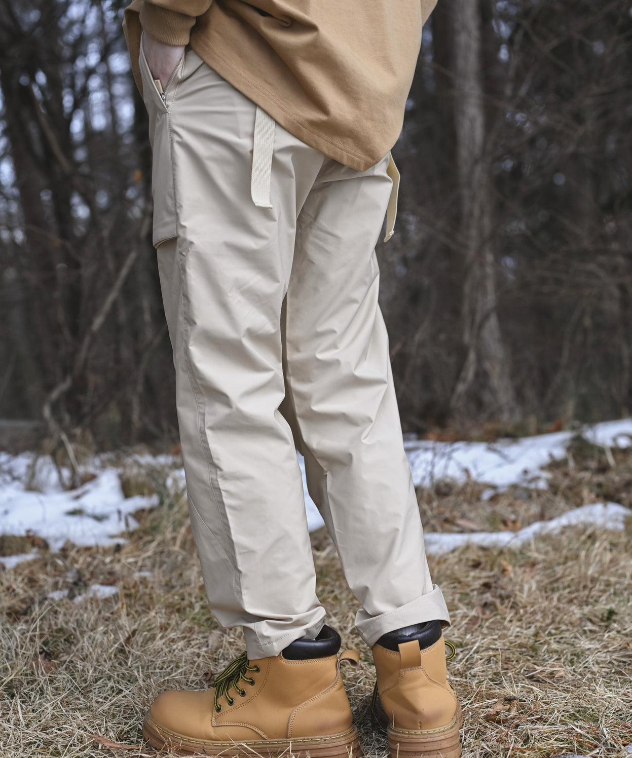 Stretch deep pocket pants