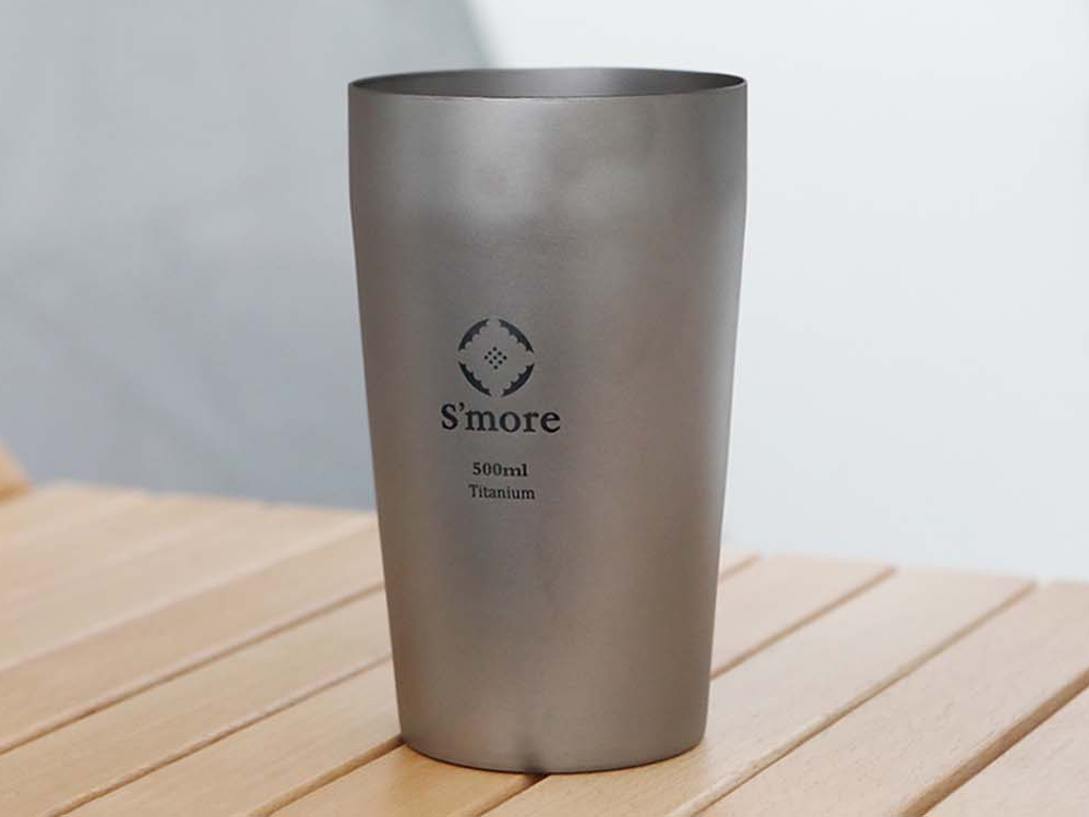 【 Titanium tumbler double ( ダブルウォール ) 】チタニウムタンブラーダブル チタンタンブラー