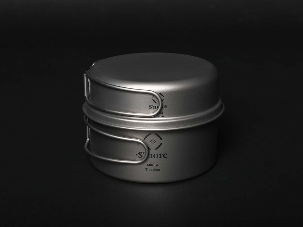 【 Titanium Cook Set 】 チタンクッカー2点セット