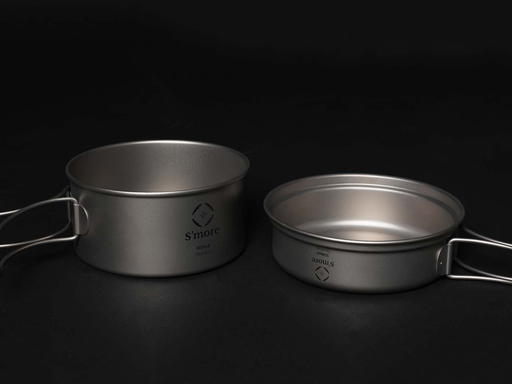 【 Titanium Cook Set 】 チタンクッカー2点セット