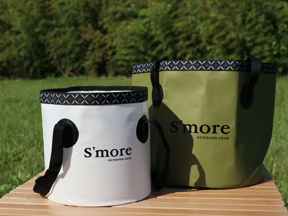 【 Smore bucket 9 】 スモアバケット9 バケツ 折りたたみ