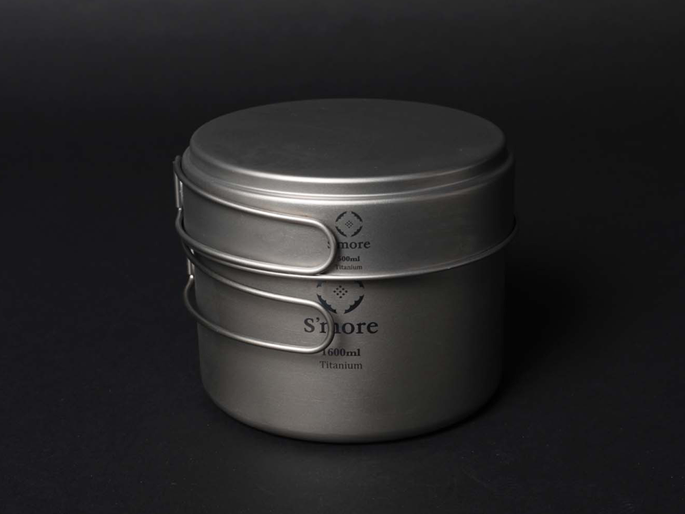 【 Titanium Cook Set 】 チタンクッカー2点セット