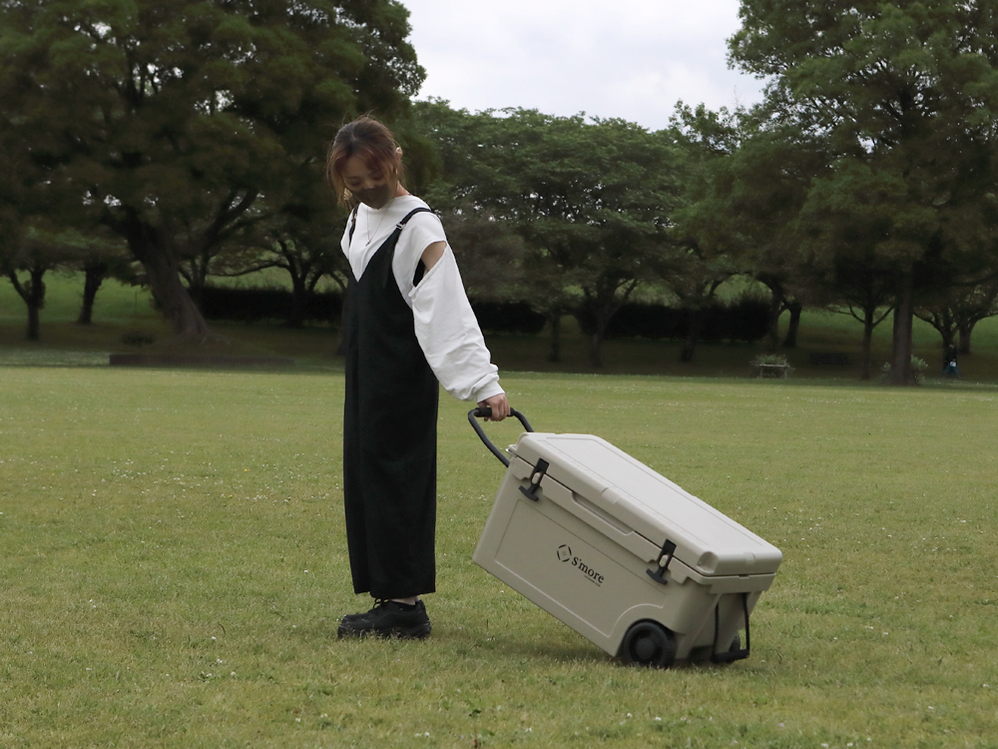 【 Becool cooler box55】ビークールクーラーボックス55 移動式クーラーボックス