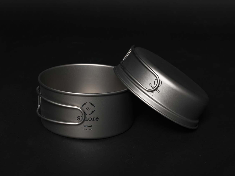 【 Titanium Cook Set 】 チタンクッカー2点セット