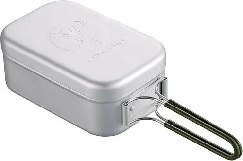 アルミ角型クッカー 1合 / Rect Aluminium Cooker