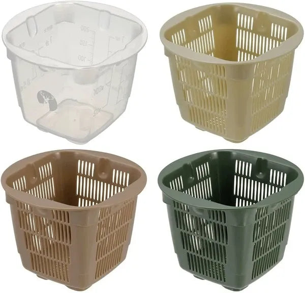 カサナル スクエアミニザル・計量カップセット / Stackable Square Mini Colander & Measuring Cup