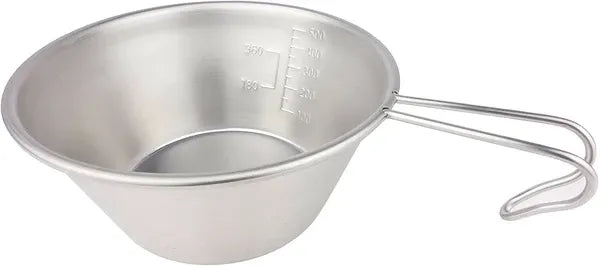 ステンレス ビッグシェラカップ 螺旋仕上 / Spiral Finished Stainless Big Sierra Cup