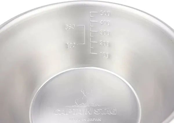 ステンレス ビッグシェラカップ 螺旋仕上 / Spiral Finished Stainless Big Sierra Cup