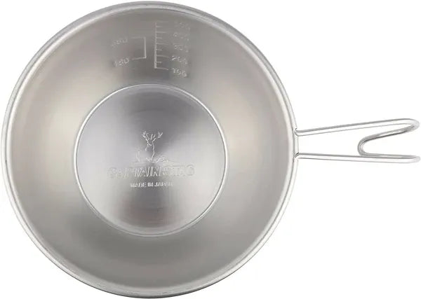 ステンレス ビッグシェラカップ 螺旋仕上 / Spiral Finished Stainless Big Sierra Cup