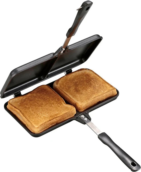 キャストアルミ ツインサンドトースター(フラット) / CAST Aluminium Twin Hotsandwich Maker<Flat>