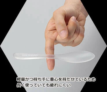 G-FLOAT TPX樹脂製 高耐熱スプーンS / High heat resistance Spoon S made of TPXresin