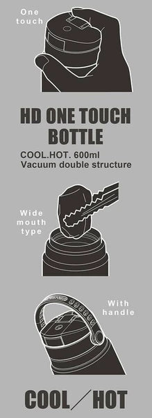 HDワンタッチボトル600ml / HD Onetouch Bottle 600ml