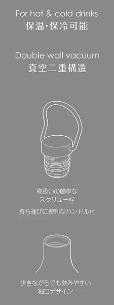 モンテ  ハンガーボトル480 / Monte Hanger Bottle 480