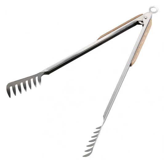 BBQ ウッドグリップパスタトング35cm / BBQ Wood Grip Pasta Tongs35cm