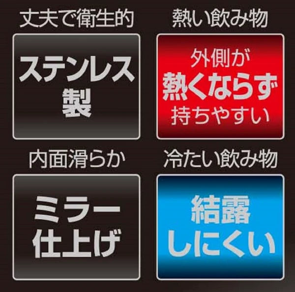 ダブルステンレス ロックグラス / Double Stainless Rocks Glass