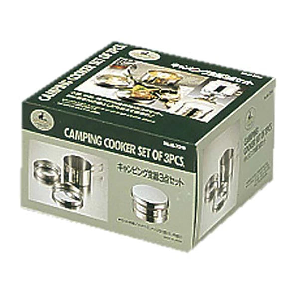 キャンピング食器3点セット(箱入) / Camping Tableware Set of 3(Boxed)