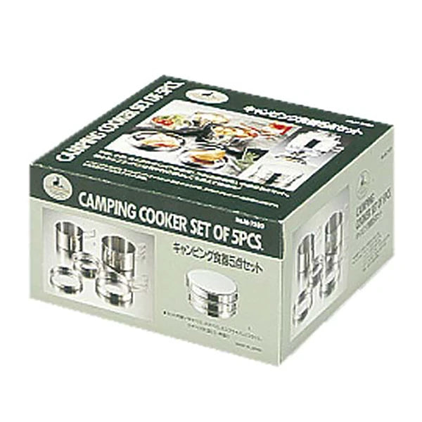 キャンピング食器5点セット(箱入) / Camping Tableware Set of 5(Boxed)