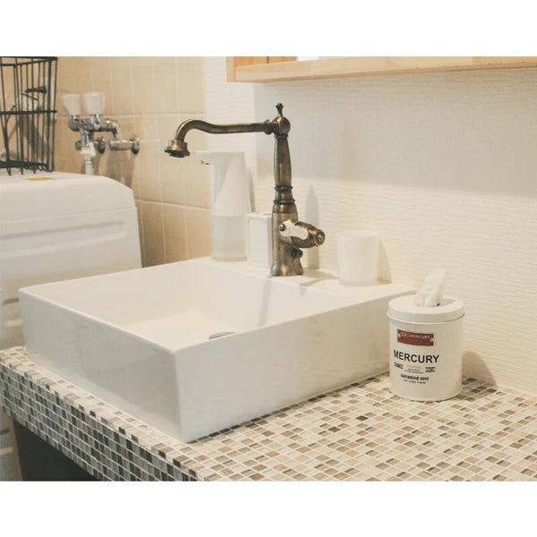 ブリキサニタリーペーパーホルダー / Tin Sanitary Paper Holder