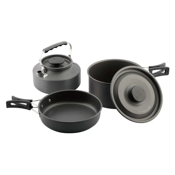 CAPTAIN STAG Easy アルミクッカーセット / Aluminum Cooker Set