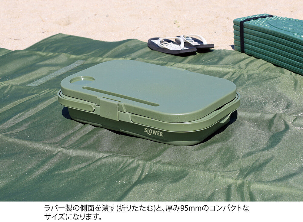 FOLDING BUCKET Mista / テーブル付 折りたたみ式バッケト