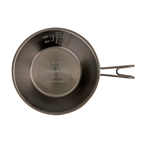 黒酸化発色 ステンシェラカップ320ml ロゴマーク・刻印 / Black Oxide Coloring Stainless Sierra Cup 320ml Engraving Logo Mark