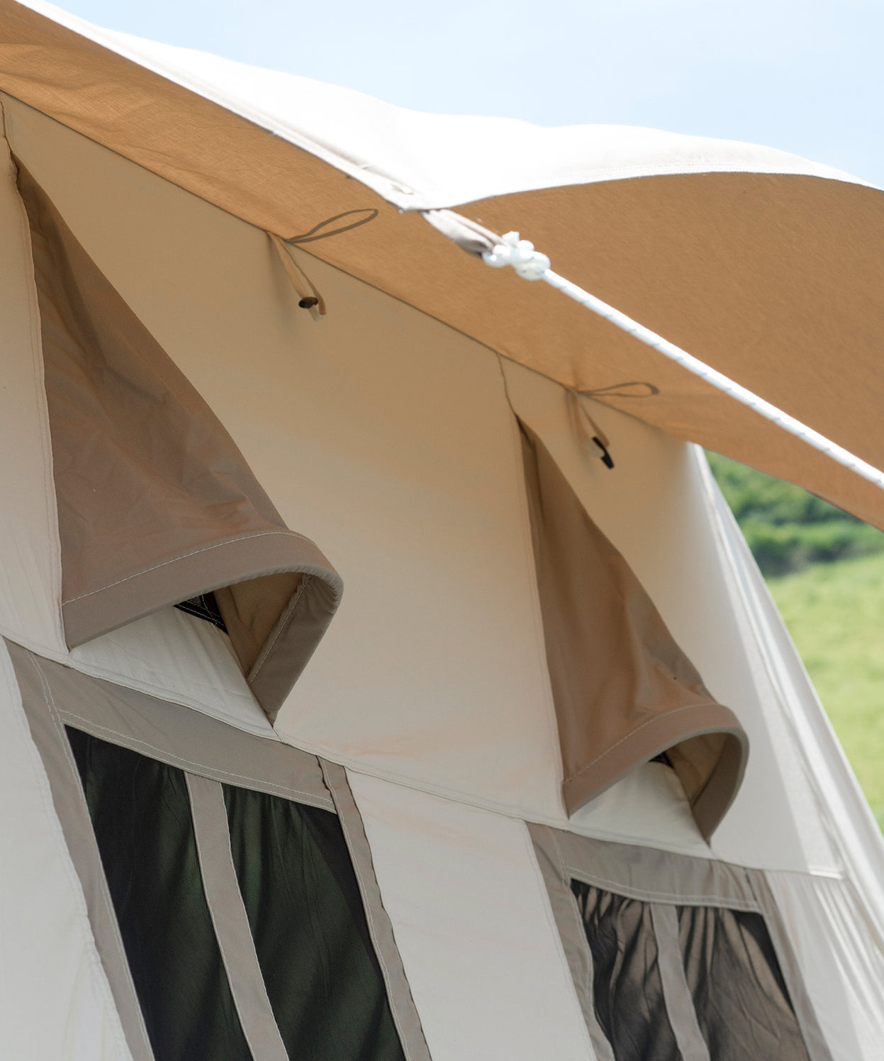 【 Dolce Lodge 】 ドルチェロッジ ロッジ型ポリコットンテント(別売りインナーマットあり)