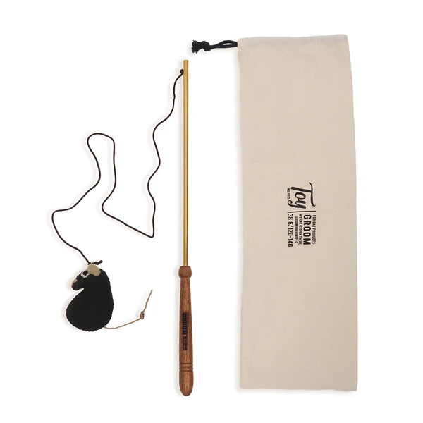 おもちゃ ねこじゃらし 釣竿セット / Cat Teaser