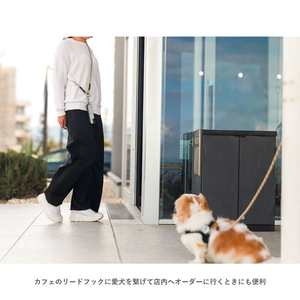 ショルダー2WAYクライミングロープリーシュ / Shoulder 2Way Climbing Rope Leash