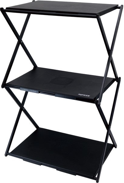 FOLDING TABLE RACK Conrod / テーブルと3段ラックに組み立て可能