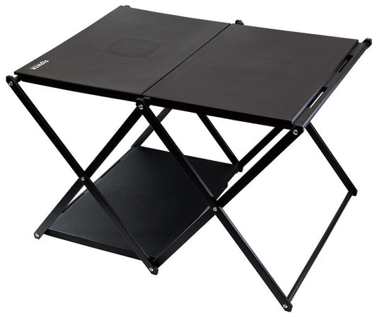 FOLDING TABLE RACK Conrod / テーブルと3段ラックに組み立て可能