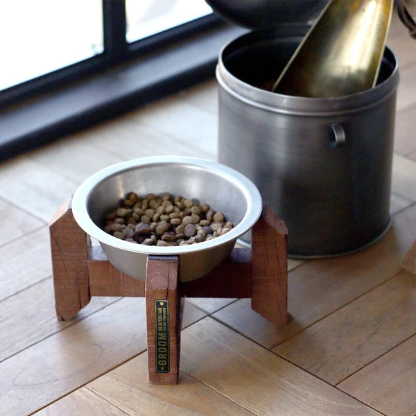 枕木フィーディングボウル / Sleeper Wood Feeding Bowl