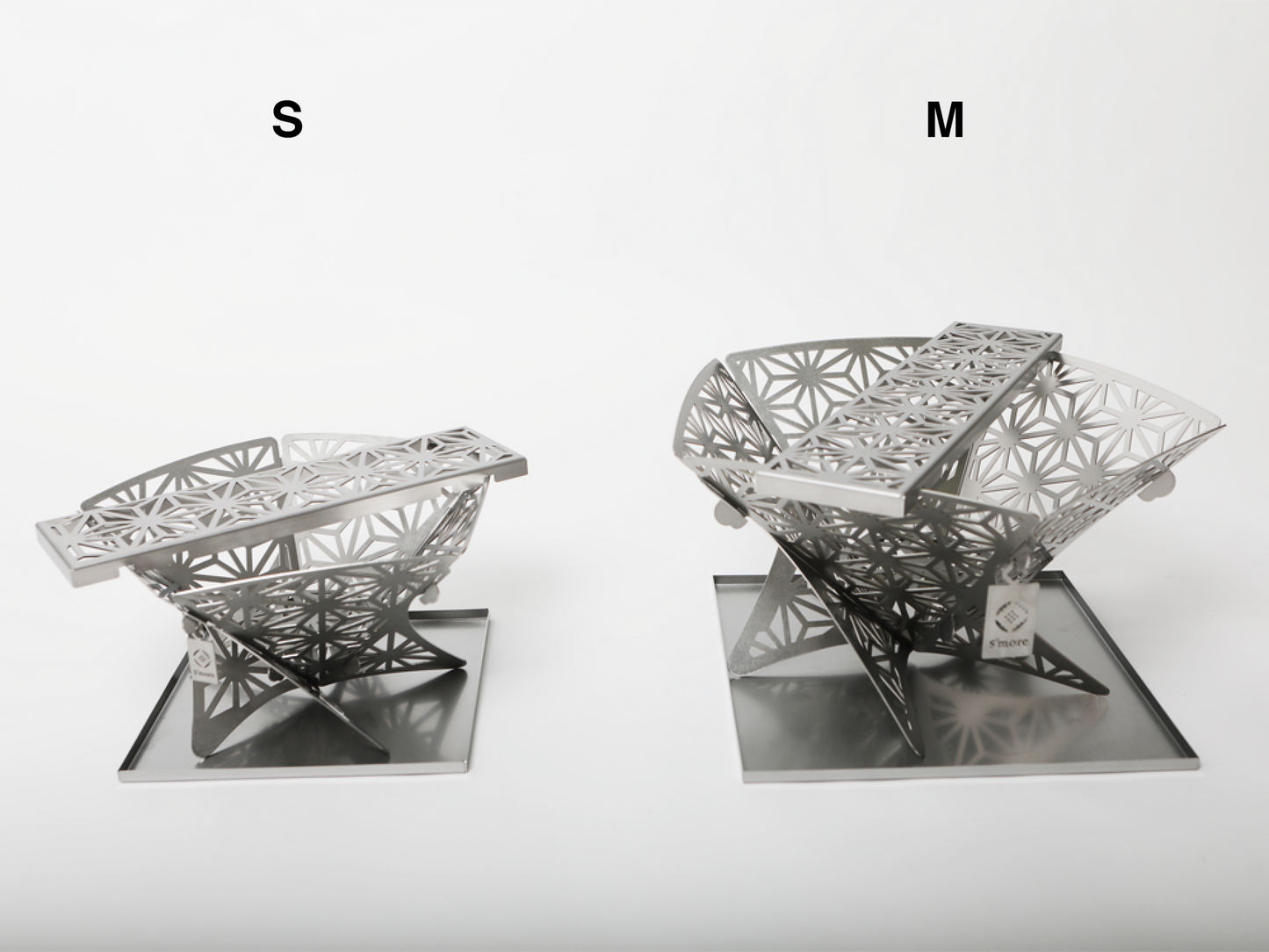 【和柄組み立て焚き火台 Sサイズ】組み立て式焚き火台