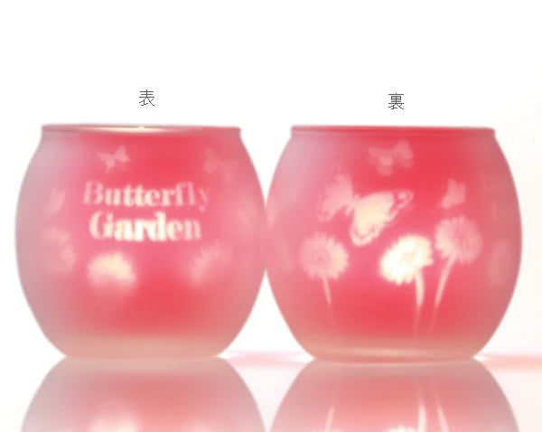 バタフライシルエットグラス / Butterfly Silhouette Glass