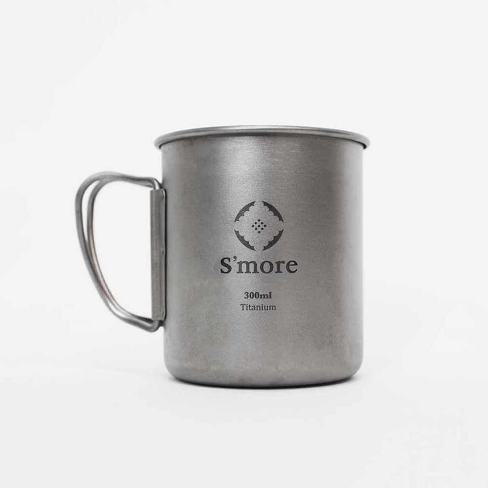 【 Titanium Mug ( シングルウォール ) 】 チタニウムマグ チタンマグカップ 220ml 300ml