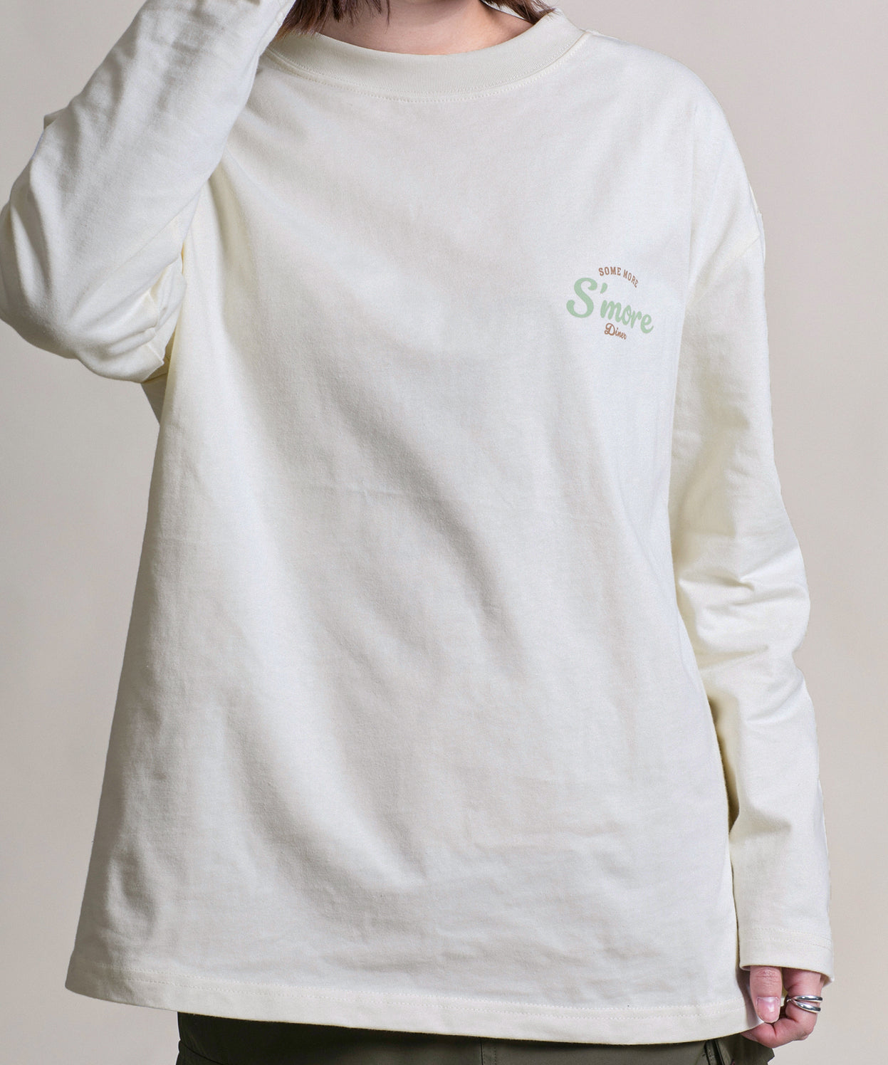 S'more diner long sleeve T-shirt スモアダイナー長袖Tシャツ