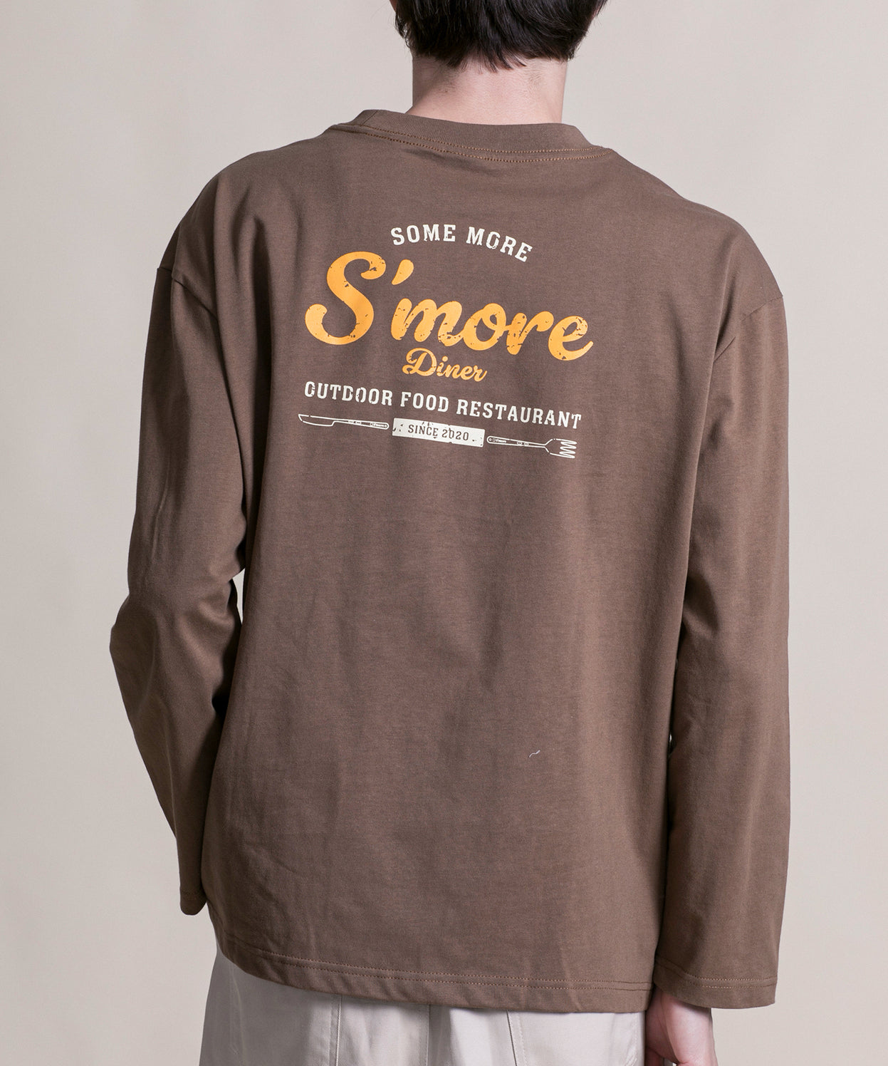 S'more diner long sleeve T-shirt スモアダイナー長袖Tシャツ
