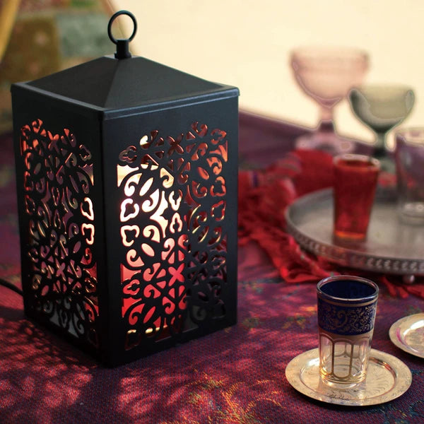 スクロールキャンドルウォーマーランタン / Scroll Candle Warmer Lantern