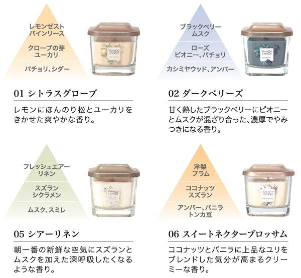 YCエレベーションジャーS / YANKEE CANDLE Elevation Jar S