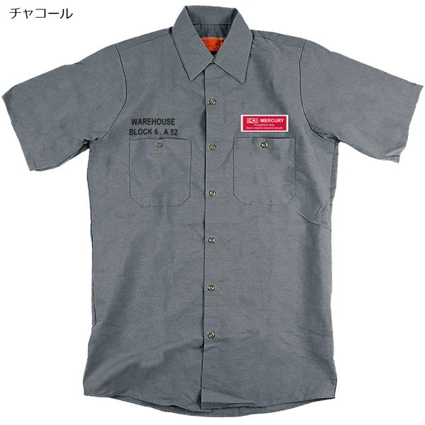 半袖ワークシャツ / Short Sleeve Work Shirt
