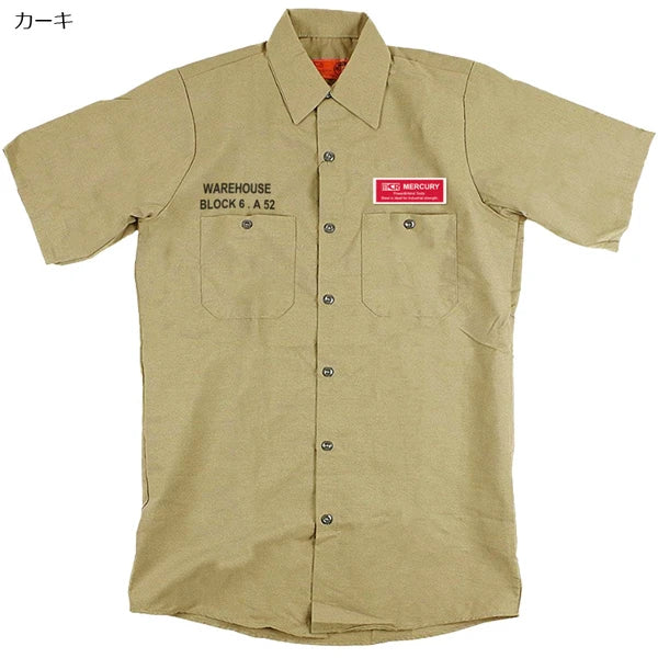 半袖ワークシャツ / Short Sleeve Work Shirt