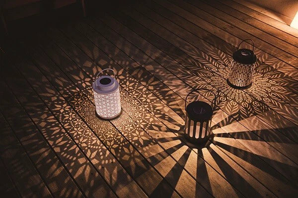 LEDソーラー ハニカム / LED Solar Lantern 「Honeycomb」