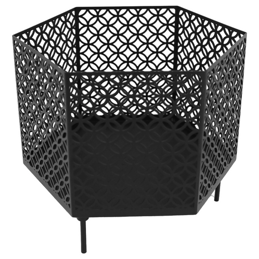 【 和柄6面焚火台 】 焚き火台&横長天板&収納袋セット