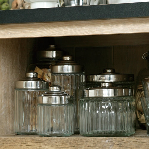 GLASS CANISTER SCREW LID / ガラス キャ二スター スクリュー リッド