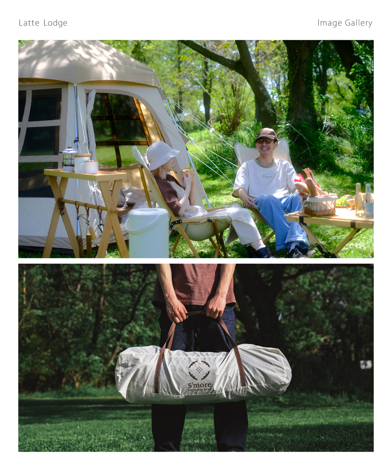 Latte Lodge ラテロッジ ワンタッチTCテント