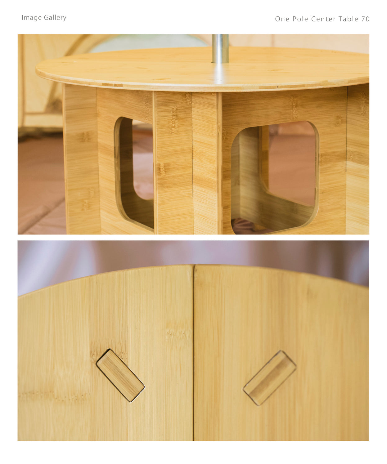 One Pole Center Table 70