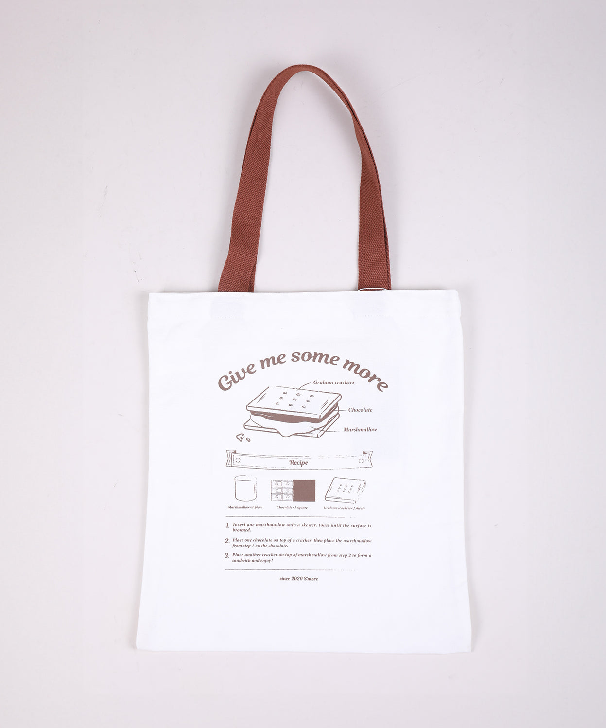 S'more recipe tote
