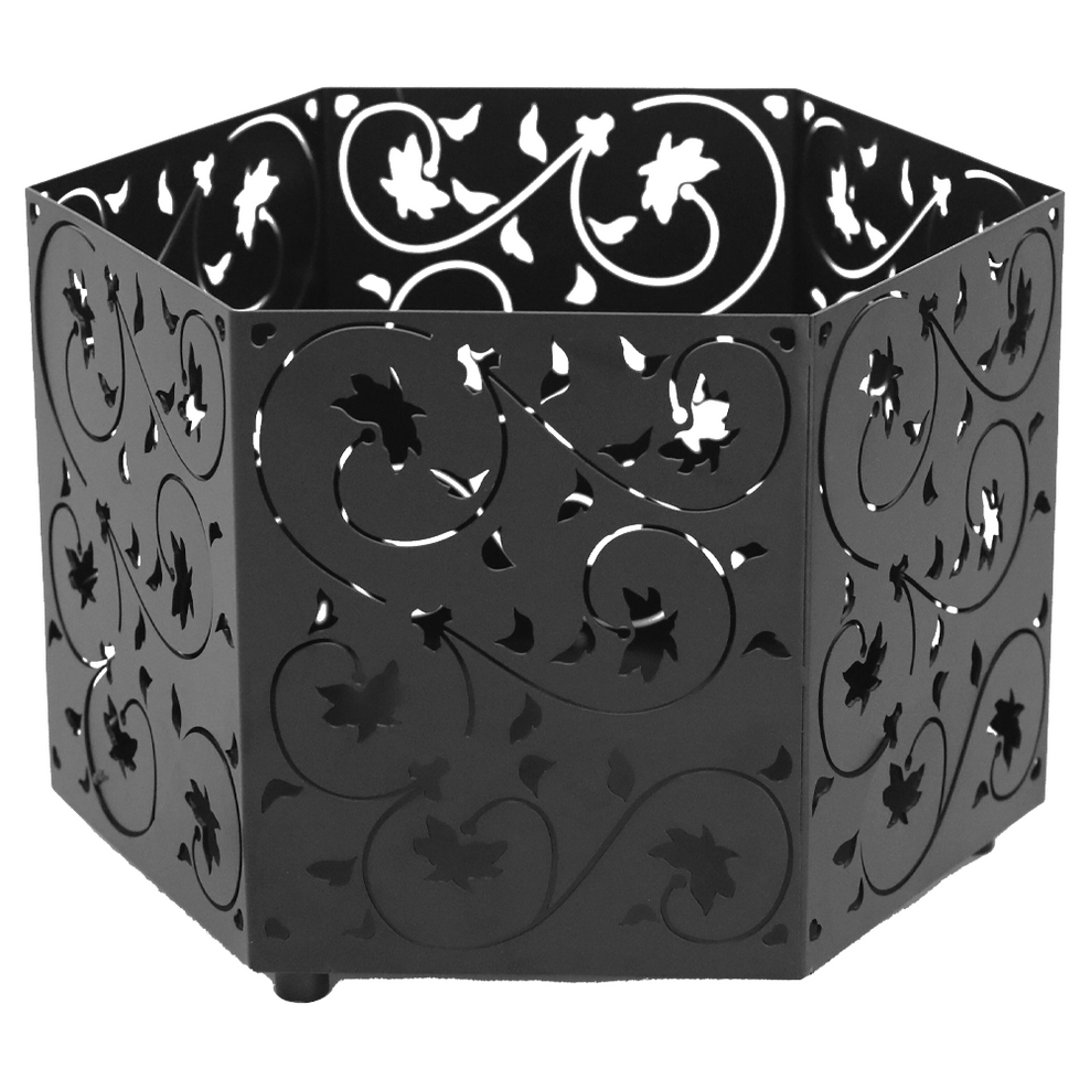 【 和柄6面焚火台 】 焚き火台&横長天板&収納袋セット