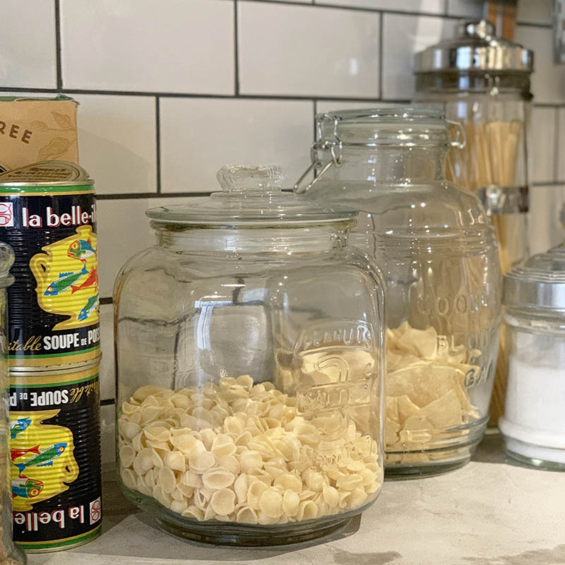 GLASS COOKIE JAR / ガラス クッキー ジャー