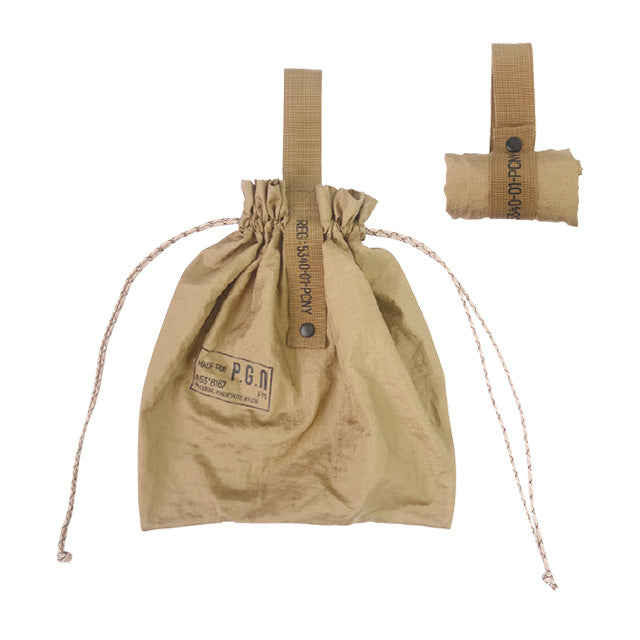 PACKABLE PARACHUTE NYLON BAG / パッカブル パラシュートナイロンバッグ