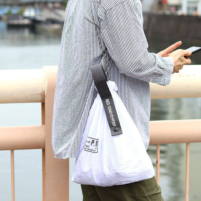 PACKABLE PARACHUTE NYLON BAG / パッカブル パラシュートナイロンバッグ